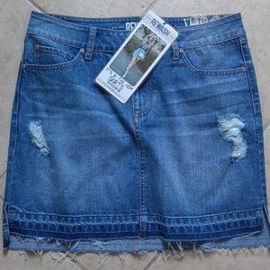 Denim Jean mini skirt